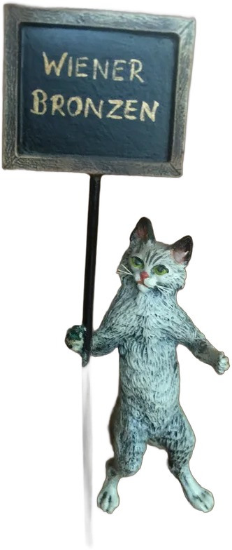 Vienna Bronze Wiener Cat