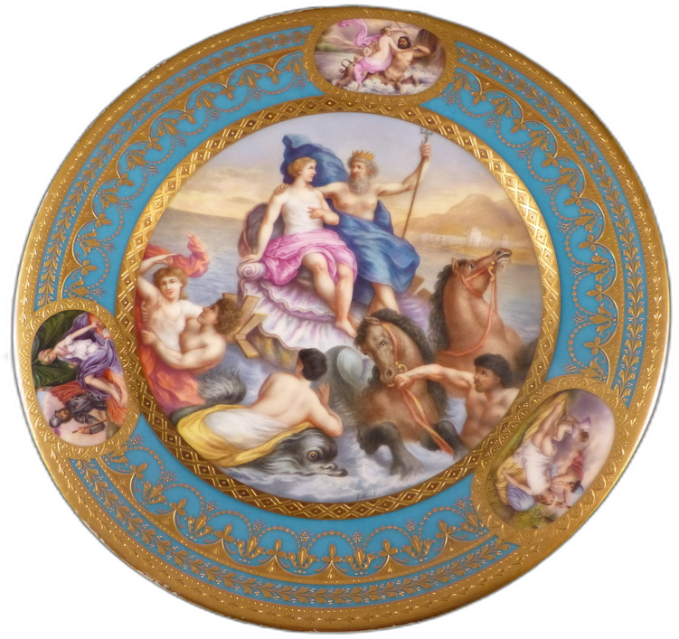 Royal Vienna Plate