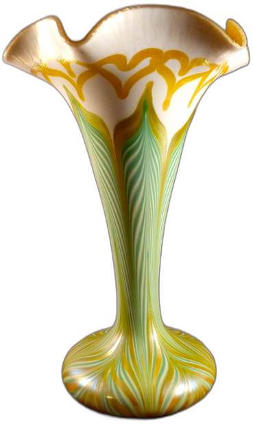 Quezel Pulled Feather Vase